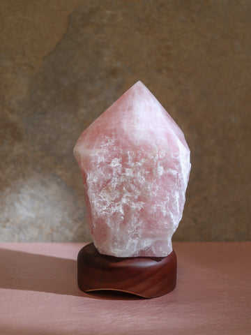 Rose Quartz Lamp #2